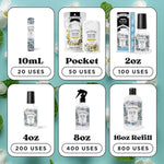 Poo-Pourri Before-You-Go Toilet Spray, Fresh Air, 4 Fl Oz, Up to 200 Uses, Bathroom Odor Deodorizer , Plant-Based with Essential Oils, for Home or Work, Jasmine, Fresh Air and Mint Scent