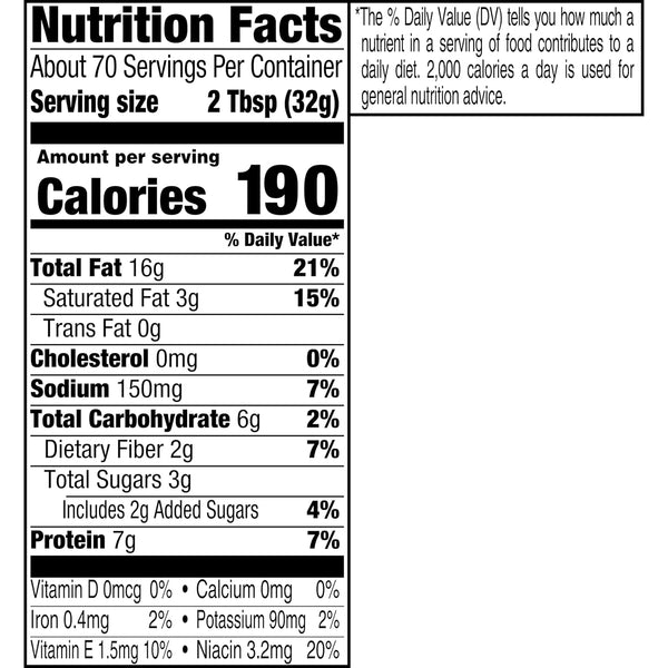 SKIPPY Creamy Peanut Butter Spread, 2 Pack, 40 oz Jars, Shelf-Stable, Kosher, Gluten-Free, Tree Nut-Free