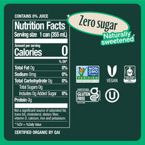 Zevia Zero Sugar Tea, Hibiscus Tea with Passionfruit, 12 oz Cans, 12-Pack, Naturally Sweetened, Zero Calorie, Non-GMO, Gluten-Free, Vegan