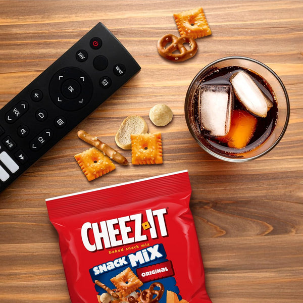 Cheez-It Snack Mix, 9oz Box, 12 Packs, Classic Flavor