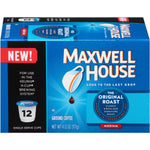 Maxwell House French Roast Dark Roast K-Cup Coffee Pods, 84-count box