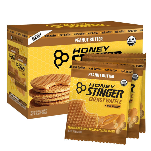 Organic Honey Waffle Energy Stroopwafel for Exercise and Performance