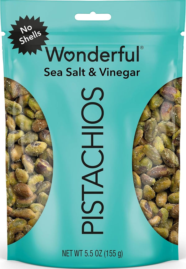 Honey Roasted Pistachios No Shells, 11 Ounce Resealable Bag, Gluten Free