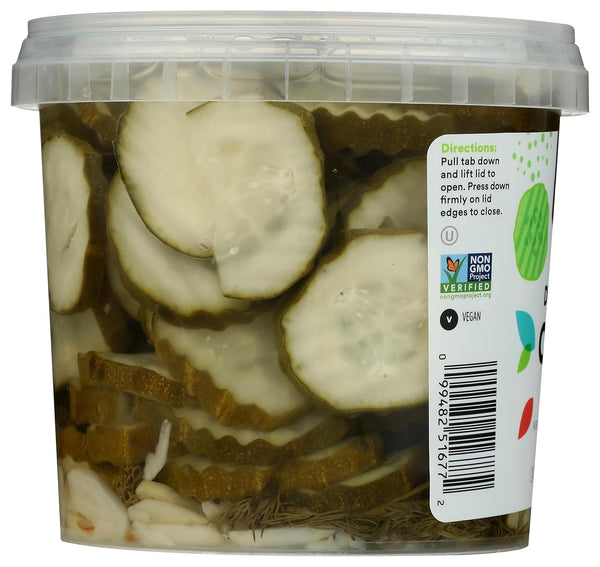 365 by Whole Foods Market Dill Pickle Chips, 24 FZ, Non-GMO, Vegan, Crunchy Snack Food