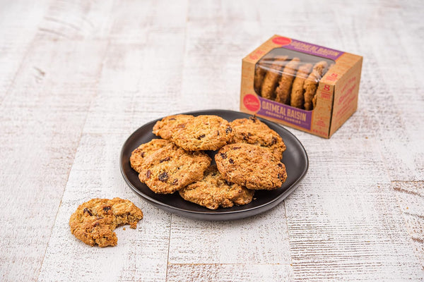 Christie Cookie Co., Oatmeal Raisin Cookies,Gourmet Cookies (8ct) (Sold Frozen)