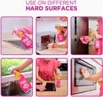 Stardrops The Pink Stuff Miracle Multi-Purpose Cleaner – Removes Grease, Grime, and Stains on Kitchens, Bathrooms, Floors, and More, 25 fl Oz