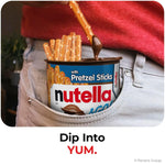 Nutella & GO! Chocolate Hazelnut Spread with Pretzel Sticks, 24 Snack Packs, 1.9 oz Each