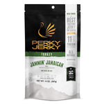 Perky Jerky Original Turkey Jerky, 14oz, Low Sodium, 10g Protein per Serving, Low Fat, 100% U.S. Sourced, Handcrafted, Tender Texture and Bold Flavor