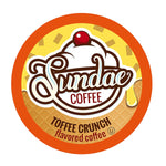 Sundae Ice Cream Flavored Coffee Pods, 48 Count, Compatible with 2.0 Keurig K-Cup Brewer