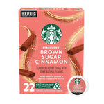 Starbucks Brown Sugar Cinnamon Flavored Coffee K-Cup Pods, 22 Count, Keurig Compatible