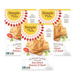 Simple Mills Almond Flour Crackers, Farmhouse Cheddar, 4.25 oz, 3 count