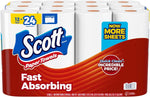 Scott Paper Towels, Choose-A-Sheet, 6 Double Rolls = 12 Regular Rolls (108 Sheets Per Roll)