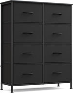SONGMICS Dresser for Bedroom Storage Unit with 8 Non-Woven Fabric Drawers