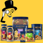PLANTERS Lightly Salted Cashews - Cashew Halves & Pieces, Plant-Based Protein, 8 Oz Canister