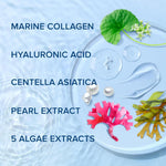 maree collagen facial mask with hyaluronic acid sheet face mask skincare for women 6 count