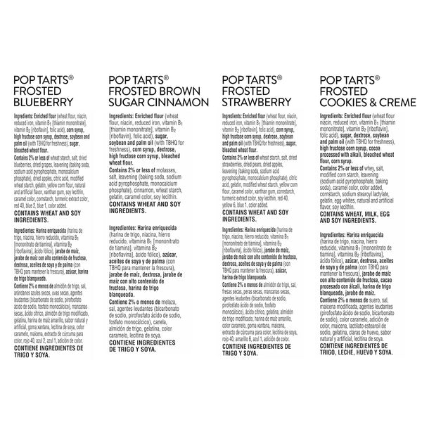 Pop-Tarts Toaster Pastries Variety Pack Breakfast Snacks for Kids and Adults