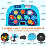 Whack Game Mole for Toddlers, Toys for 3-12 Year Old Boys and Girls, Pounding Game for Kids,Gifts for 3 4 5 6+ Year Old Boys, Interactive Educational Toy with Sound and Light,PK Mode with 2 Hammers
