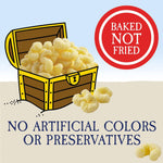 Pirate's Booty Aged White Cheddar Cheese Puffs, Gluten-Free, Kids Snacks, 0.5oz, 24ct, Baked, No Artificial Colors
