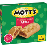 Soft Baked Apple Filled Bars, Apple Flavor Snacks, 5 Count, 6.55 oz
