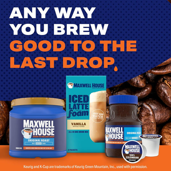 Maxwell House 27.5oz Medium Ground Coffee, Original Roast Flavor
