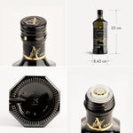 Atlas 750 mL Organic Cold Press Extra Virgin Olive Oil in Glass Bottle from Morocco
