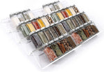 Clear Acrylic Spice Drawer Organizer for Kitchen