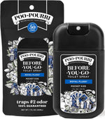 Poo-Pourri Before-You-Go Pocket Toilet Spray, Travel Essentials, Royal Flush, 1 Fl Oz, Up to 50 Uses, On-The-Go Bathroom Odor Deodorizer with Essential Oils, TSA Approved Size, Eucalyptus & Spearmint