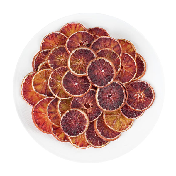 Dried Blood Orange Slices 3oz/85g, 30 to 40 slices, food grade