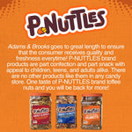P-Nuttles Butter Toffee Covered Peanuts, 44 oz Jar, Made in USA, Kosher