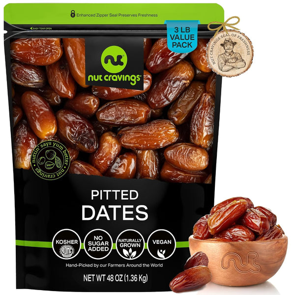 NUT CRAVINGS - Dried Apple Rings Slices, No Sugar Added - Chewy Soft Texture (16oz, 1 LB) Sweet Healthy Snack, Vegan, Kosher, Resealable Bag