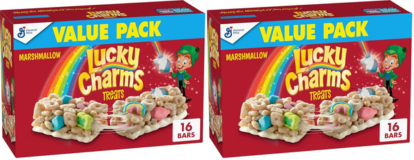 Lucky Charms Cereal Bars, 16 Count, 13.6 oz Value Pack