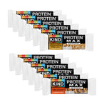 KIND Protein MAX Variety Pack, High Protein Bars, 20g Protein, 1g Sugar, Keto Snacks, 12 Count Pack