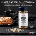 Original Everything Bagel Seasoning Blend Extra Large 10 Ounce Jar with Flip Top Cap