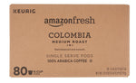 AmazonFresh 80 Ct K-Cups Colombia Medium Roast Keurig Compatible