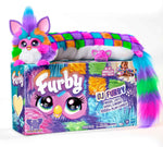 Furby DJ Interactive Toy, Neon Star, Snuggly Electronic Plush, Music, Lights, Games, 32 in Long, Speaks English & Furbish, 6+ Years