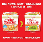 Nissin Cup Noodles Ramen Noodle Soup, Chicken, Microwaveable Paper Cup, 2.25 Ounce, Pack of 12 for Convenient Meals