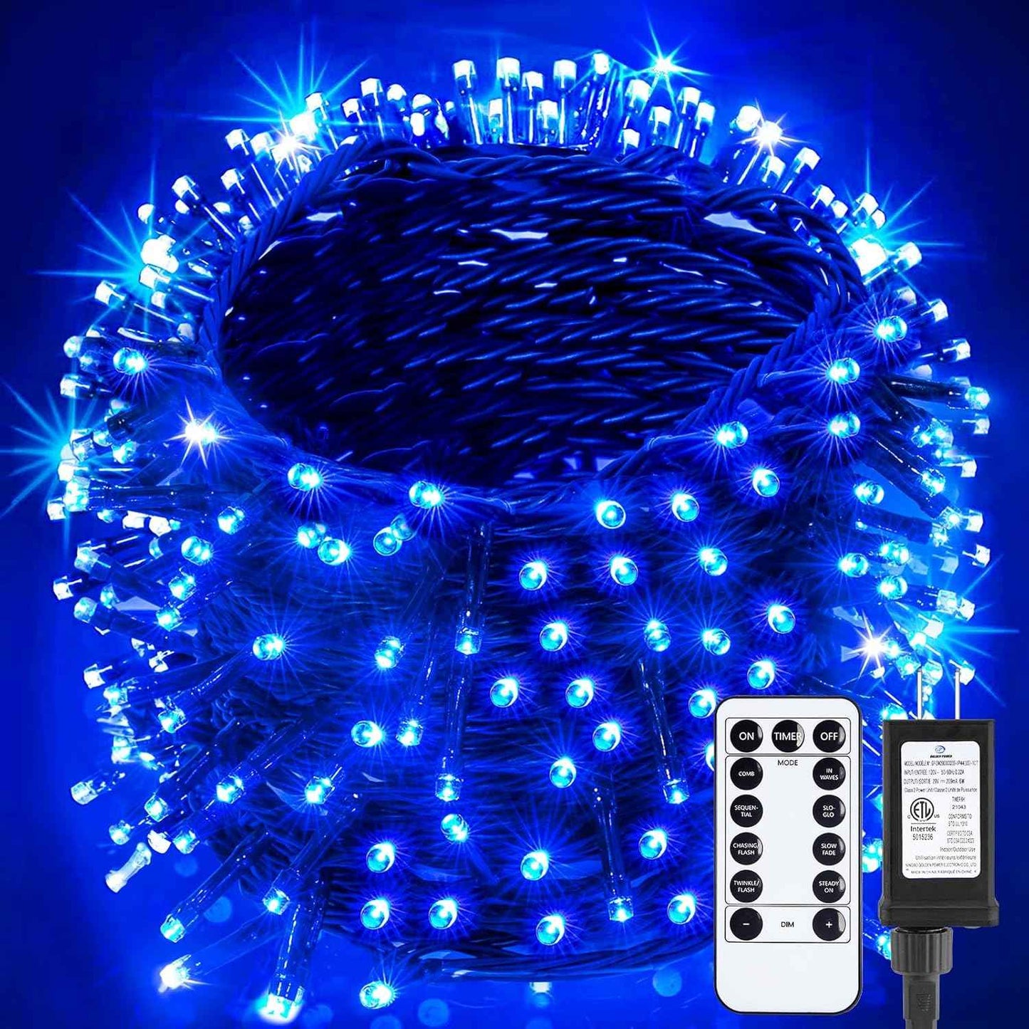 66FT 200 LED Christmas Tree Lights, Twinkle Fairy Lights String with 8 Flashing Modes String Lights for Indoor Bedroom Outdoor Christmas Trees Garland Wreath Holiday Decorations, Warm White