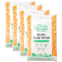 Preferred Popcorn Organic Popcorn, 28 Ounce Bag, Pack of 4, 30 Servings Per Bag