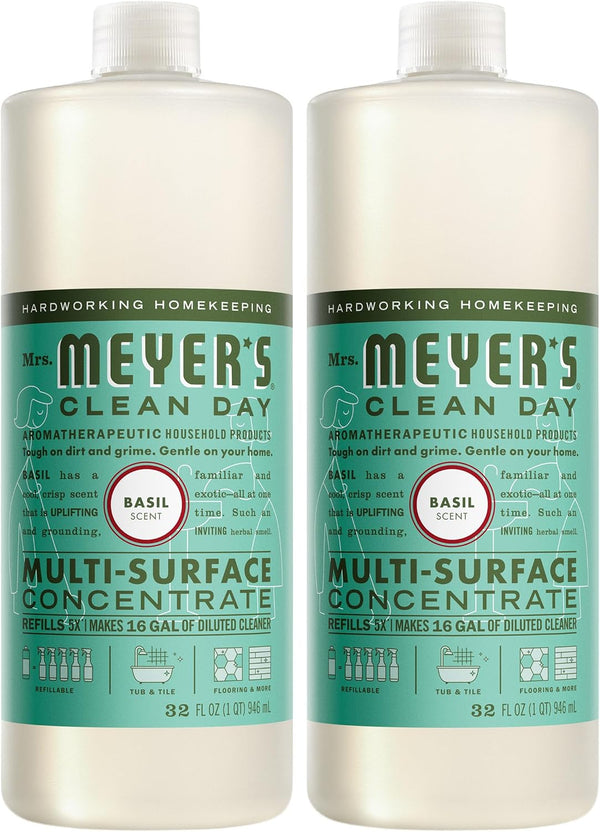 MRS. MEYER'S CLEAN DAY Multi-Surface Everyday Cleaner, Lavender Scent, 16 Fl Oz Bottle - 3 Pack