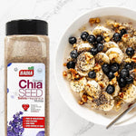 Badia Ground Chia Seeds, 16 oz – Superfood for Smoothies, Baking & Cooking – Source of Fiber, Omega-3 & Protein
