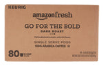 AmazonFresh 80 Ct K-Cups Colombia Medium Roast Keurig Compatible