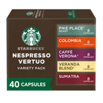 Starbucks by Nespresso Vertuo Coffee Pods, 30-count, Medium Roast, 7.8 oz Brew Size