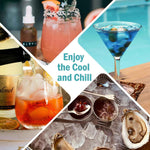 Ice Cube Trays for Freezer - 3 Pack 42 Cubes, Easy to Release Silicone Ice Trays with Spill-Resistant Lids, Reusable Ice Tray,Stackable and BPA-Free, Perfect for Cocktails, Drinks,and Ice Coffee