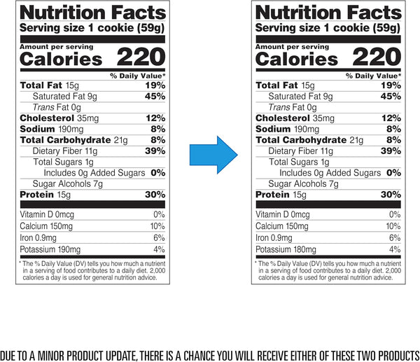 Quest Soft & Chewy Double Chocolate Chip Protein Cookies, 15g Protein, Low Sugar, 12 Count