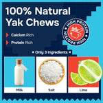 Natural yak cheese Himalayan made dog chews for all breeds, lactose free, dental cleaning for aggressive chewers - small, medium, large