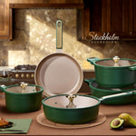CAROTE 16-piece Non-Stick Cookware Set for Induction Cooktops