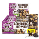 Lenny & Larry's Cookie-fied BIG BAR - Chocolate Chip Cookie Dough Vegan Protein Bars
