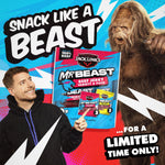Jack Link's x MrBeast Beef Jerky Variety Pack, 6 Pack, 5.4 oz Bags, Ready to Eat Protein Snacks