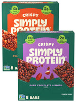 Simply Protein Crispy Vegan Protein Bars Variety Pack