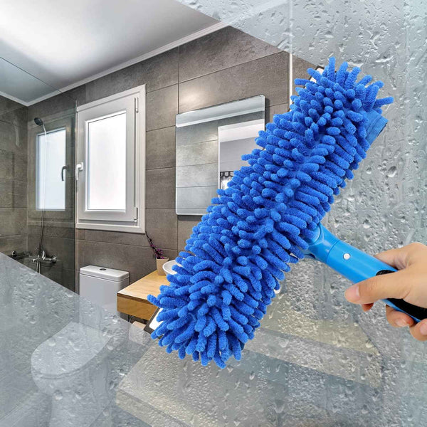 vitever professional 69'' window cleaner tool with extension pole and rotating head for easy window cleaning